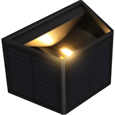 IMMAX WALL-3 venkovní solární nástěnné LED osvětlení se světelným čidlem, 2W