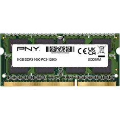 PNY 8GB DDR3 1600MHz / SO-DIMM / CL11 / 1,35V