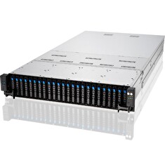 ASUS 2U server 2x SP5, 24x DDR5 ECC R, 12x 3,5/8xNVMe, 4x 1Gb LAN, 2x 2600Wt, IPMI