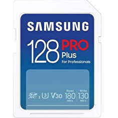 Samsung/SDXC/128GB/USB 3.0/USB-A/Class 10/+ Adaptér/Modrá