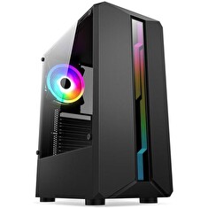 1stCOOL MiddleTower SHARK 1, ATX, USB3.0, RGB fan