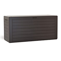 Zahradní box Prosperplast WOODEBOX hnědý 280L