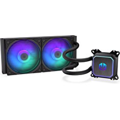 Endorfy vodní chladič CPU Navis F240 ARGB / 2x120mm ARGB / PWM / AMD i Intel