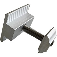 Solarmi SCSD-30 hliníkový stříbrný středový držák SC solárního panelu (30 mm)