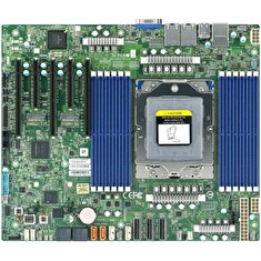 SUPERMICRO MB 1xSP5 (Epyc 9004), 12x DDR5, 8x SATA+6x NVMe/16xSATA+4xNVMe, 2x M.2, PCIe 5.0 (3 x16, 2 x8), 2x1Gb,IPMI