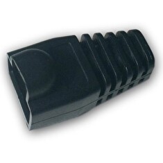 DATACOM Návlek pro plug RJ45 s bublinou černý (10ks)