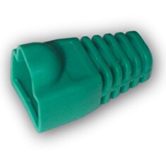 DATACOM Návlek pro plug RJ45 s bublinou zelený (10ks)