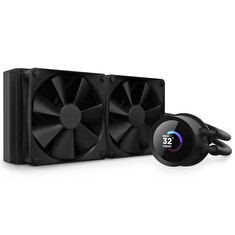 NZXT vodní chladič Kraken 240 / 2x120mm fan / 4-pin PWM / LCD disp. / 6 let
