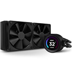 NZXT vodní chladič Kraken 240 ELITE / 2x120mm fan / 4-pin PWM / LCD disp. / 6 let