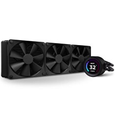 NZXT vodní chladič Kraken 360 ELITE / 3x120mm fan / 4-pin PWM / LCD disp. / 6 let