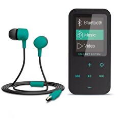 Energy Sistem MP4 Touch Bluetooth Mint (8GB, MicroSD, FM, sluchátka)
