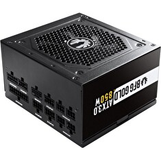 BitFenix zdroj BFG Gold / ATX3.0 / 850W / 120mm fan / 80 Plus Gold / active PFC / modulární