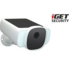 iGET SECURITY EP29 White - WiFi solární bateriová FullHD kamera, IP66, samostatná i pro alarm M5