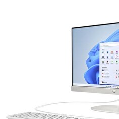 HP 24-cr0000nc AiO, i3-N300, 23.8 1920x1080/IPS, UMA, 8GB, SSD 512GB, W11H, 2-2-0, White, WiFi+BT