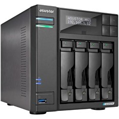 ASUSTOR LOCKERSTOR 4 Gen2 (AS6704T) datové úložiště NAS (pro 4x HDD, Celeron, 4GB DDR4, NAS)