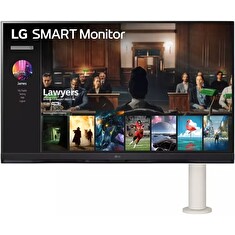 LG monitor 32SQ780S-W / VA / 31,5" / 4K 3840x2160 / 16:9 / 250cdm / 5ms / HDMI / USB-C//repro 5Wx2 /pivot/ výškově nast.