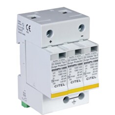 Solarmi DS50PVS-1000DE svodič přepětí, 1000Vdc, CE