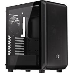Endorfy skříň Arx 500 Air / ATX / 5 x 140 fan (až 7 fans) / 2xUSB-A / USB-C / tvrzené sklo / mesh panel / černá