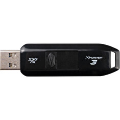 Patriot Xporter 3 Slider/256GB/USB 3.2/USB-A/Černá
