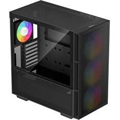 DEEPCOOL skříň CH560 / MidT/ 3x140 a 120mm ARGB fan / USB 3.0 / tvrzené sklo / černá