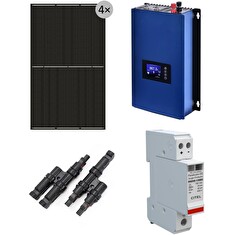 Solarmi GridFree 1000M solární balkónová elektrárna: 1kW GTIL měnič s limiterem + 2x 480Wp solární panel
