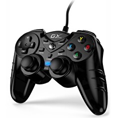GENIUS GX Gaming gamepad GX-17UV/ drátový/ USB/ vibrační/ pro PC a PS3