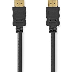 Nedis CVGL34000BK30 - Kabel High Speed HDMI s Ethernetem | Konektor HDMI - Konektor HDMI | 3 m | Černá