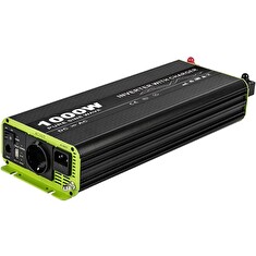 KOSUNPOWER UPS záložní zdroj s externí baterií 1000W, baterie 12V / AC230V čistý sinus