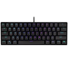Endorfy herní klávesnice Thock Compact RD/ USB/ red sw. / drátová / mechanická / US layout / mini /černá RGB