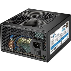 EUROCASE zdroj Eco+ 400W / 80+BRONZE / 12cm fan / PFC ATX 20/24pin / 5x SATA