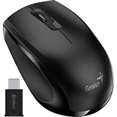 GENIUS NX-8006S Type-C/ 1200 dpi/ USB-C/ bezdrátová/ tichá/ černá