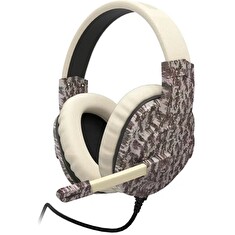 HAMA uRage gamingový headset SoundZ 333, béžovo-hnědý