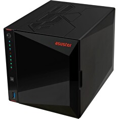 Asustor Nimbustor 4 Gen2 AS5404T 4 Bay NAS, Quad-Core 2.0GHz CPU, Dual 2.5GbE Ports, 4GB DDR4, 4x M.2 SSD Slots