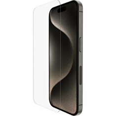 Belkin SCREENFORCE™ TemperedGlass Anti-Microbial ochranné sklo pro iPhone iPhone 15 Pro