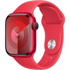 Apple Watch Series 9 41mm (PRODUCT)RED hliník s (PRODUCT)RED sportovním řemínkem S/M