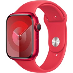 Apple Watch Series 9 45mm (PRODUCT)RED hliník s (PRODUCT)RED sportovním řemínkem M/L