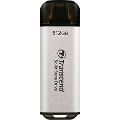 Transcend ESD300S 512GB, External SSD, USB 10Gbps, Type C