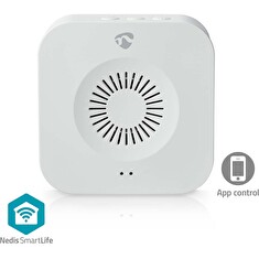 Nedis WIFICDPC20WT - SmartLife Zvonek| Napájení z baterie | 4 Zvuky | 4.5 V DC / 5 V DC | Nastavitelná hlasitost | Bílá