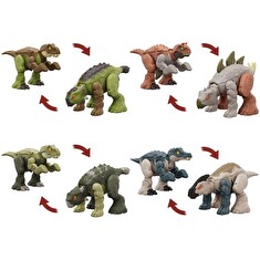 Hračka Mattel JW dinosaurus s transformací 2 v 1 Asst
