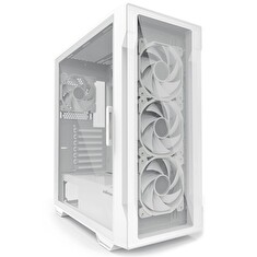 Zalman skříň I3 Neo / middle tower / ATX / 4x120 ARGB fan / 2xUSB 3.0 / 1xUSB 2.0 / skl. přední panel i bočnice / bílá