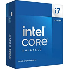 INTEL Core i7-14700KF / Raptor Lake R / LGA1700 / max. 5,6GHz / 8P+12E/28T / 33MB / 125W TDP / bez VGA / BOX