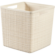 Box Curver Jute Cube 17L béžový