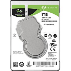 Seagate BarraCuda HDD, 1TB, 2.5", SATAIII, 128MB cache, 5.400RPM
