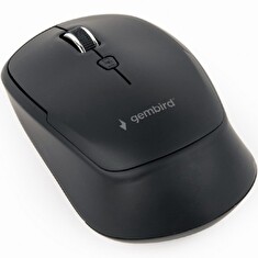 Gembird Myš MUSW-4B-05, bezdrátová, USB nano receiver, černá