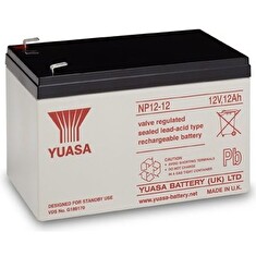 YUASA NP 12-12 Bezúdržbový VRLA akumulátor 12V, kapacita 12Ah