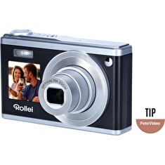 Rollei Compactline 10x/ 20 MPix/ 10x zoom/ 2,8 LCD/ 1080p video/ Černý