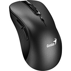 GENIUS Ergo 8100S Black/ 1600 dpi/ bezdrátová/ 6tlačítek/ tichá/ černá