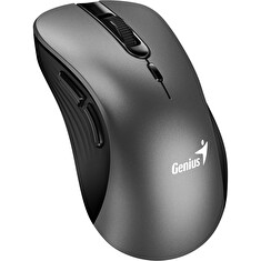 GENIUS Ergo 8100S Iron Grey/ 1600 dpi/ bezdrátová/ 6tlačítek/ tichá/ kovově šedá