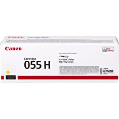 Canon originální toner CRG-055HY (žlutý, 5900str.) pro Canon MF742Cdw, MF744Cdw, MF746Cx, LBP663Cdw, LBP664Cx/K/