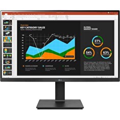 LG IPS monitor 27BQ75QB / 27" / 2560x1440 / 16:9 / 350cd / 1000:1/HDMI /USB-C / DP/ Daisy chain / repro